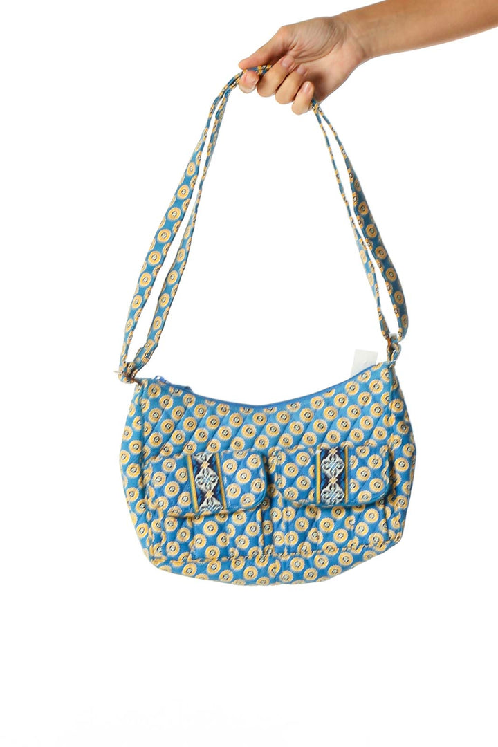 Blue Shoulder Bag