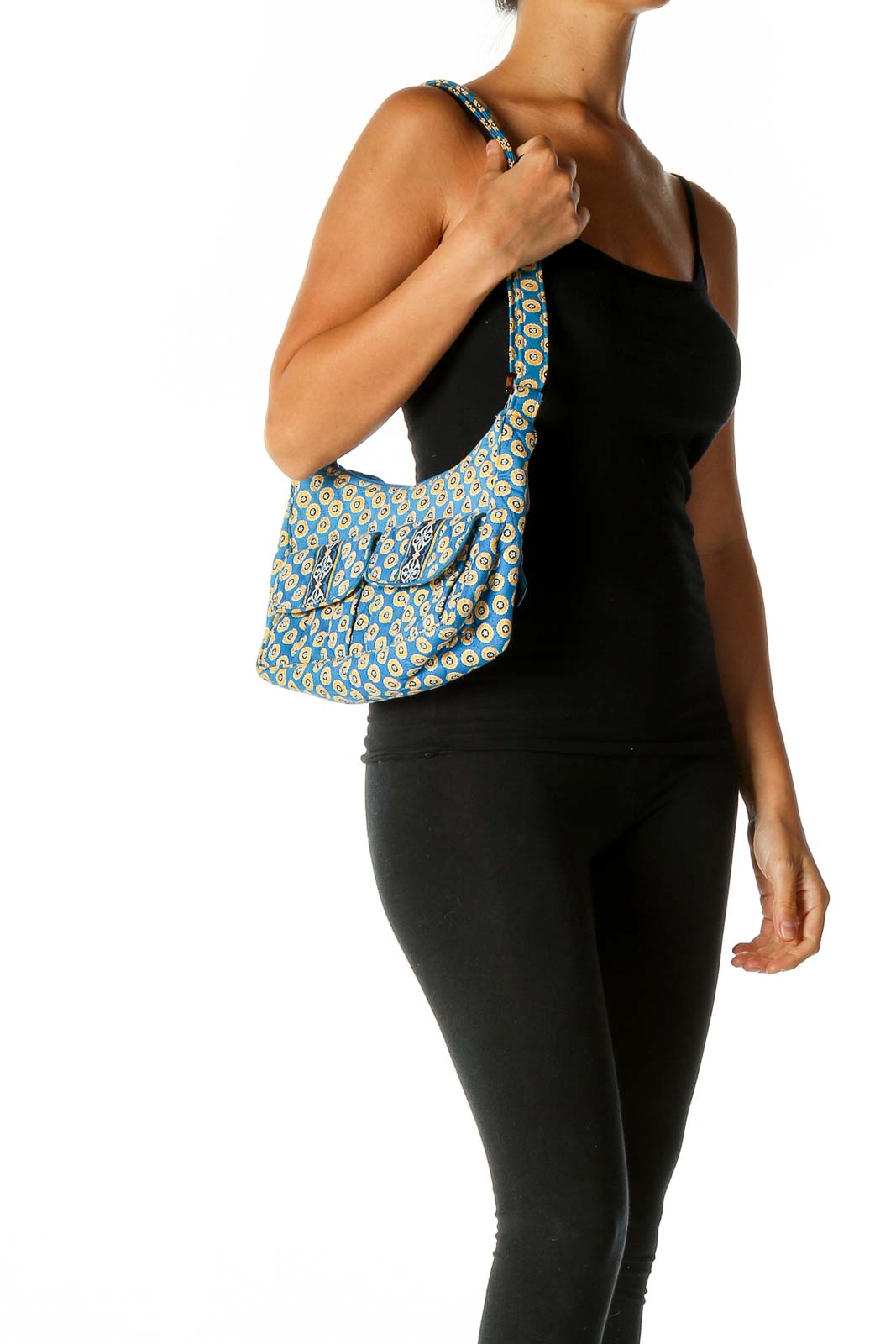 Blue Shoulder Bag