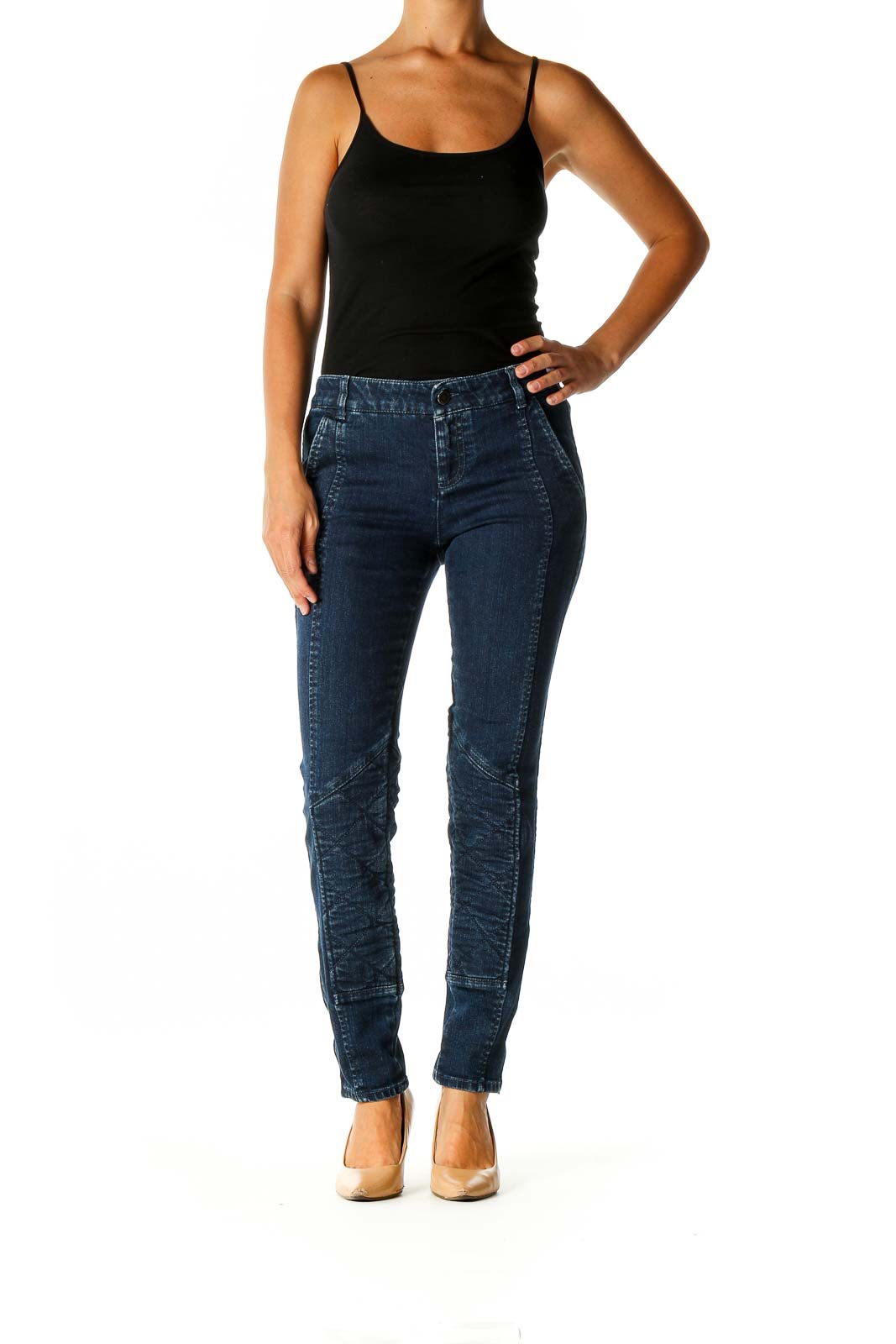 Blue Chic Skinny Jeans