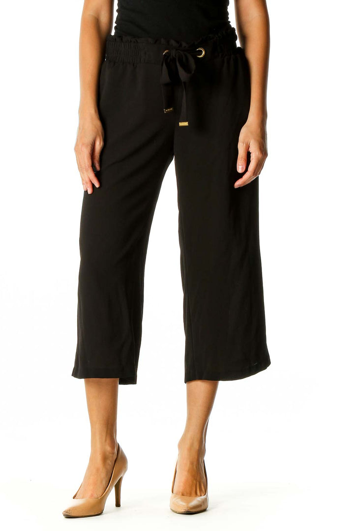 Black Brunch Culottes Pants