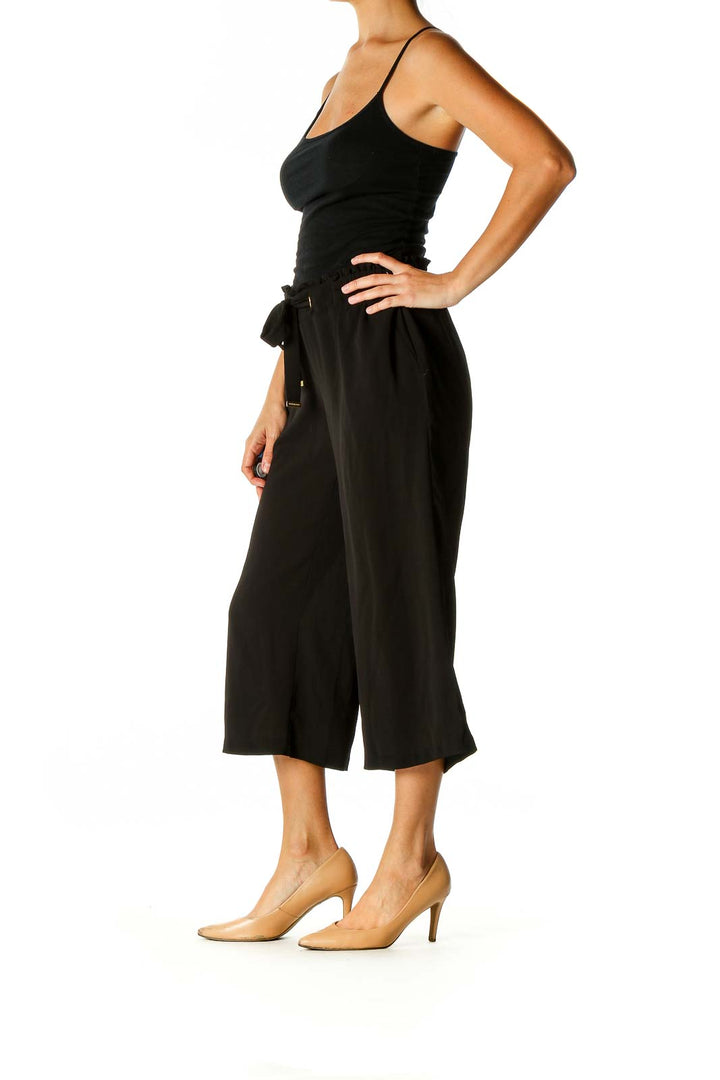 Black Brunch Culottes Pants