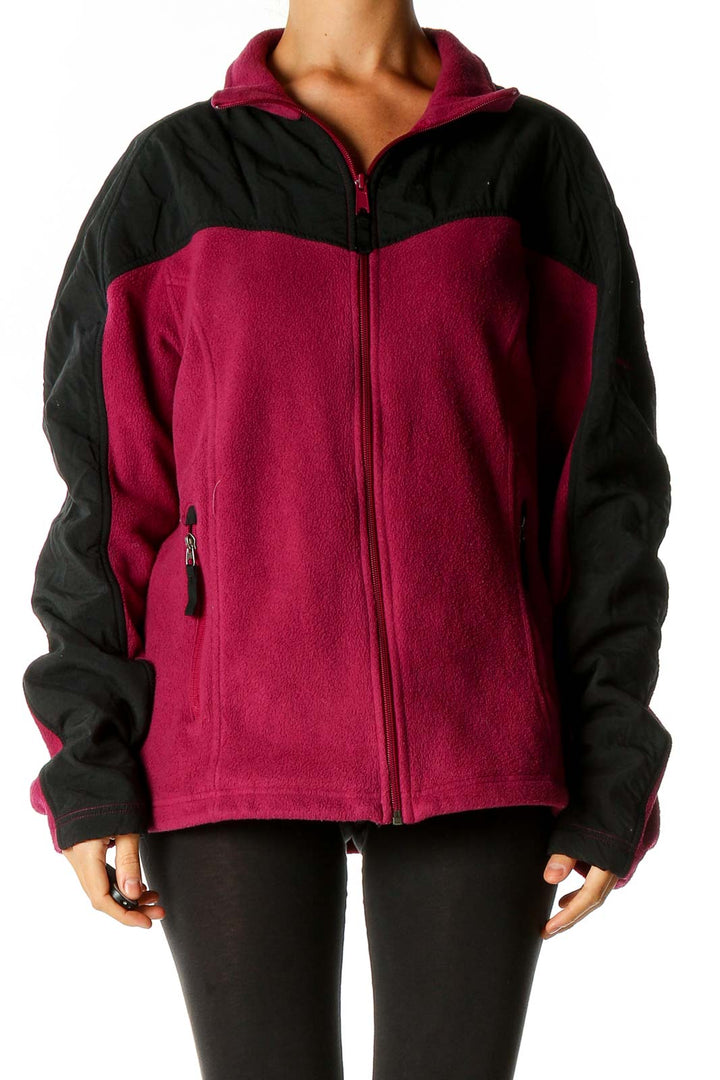 Red Windbreaker Jacket