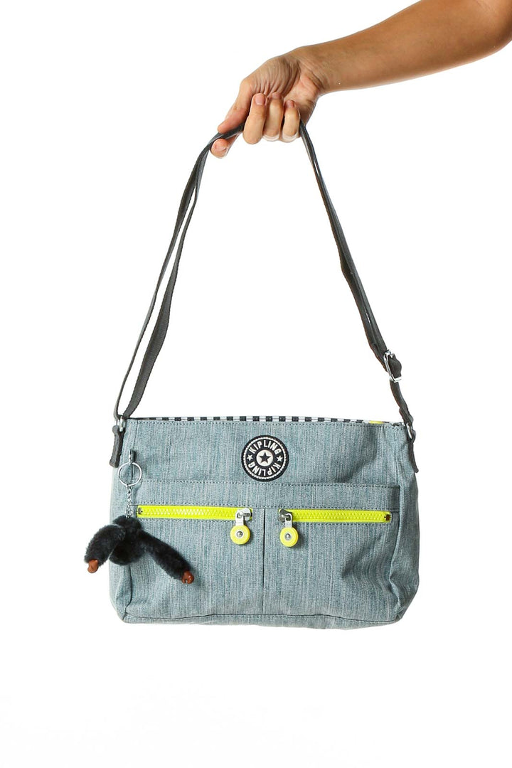 Blue Shoulder Bag