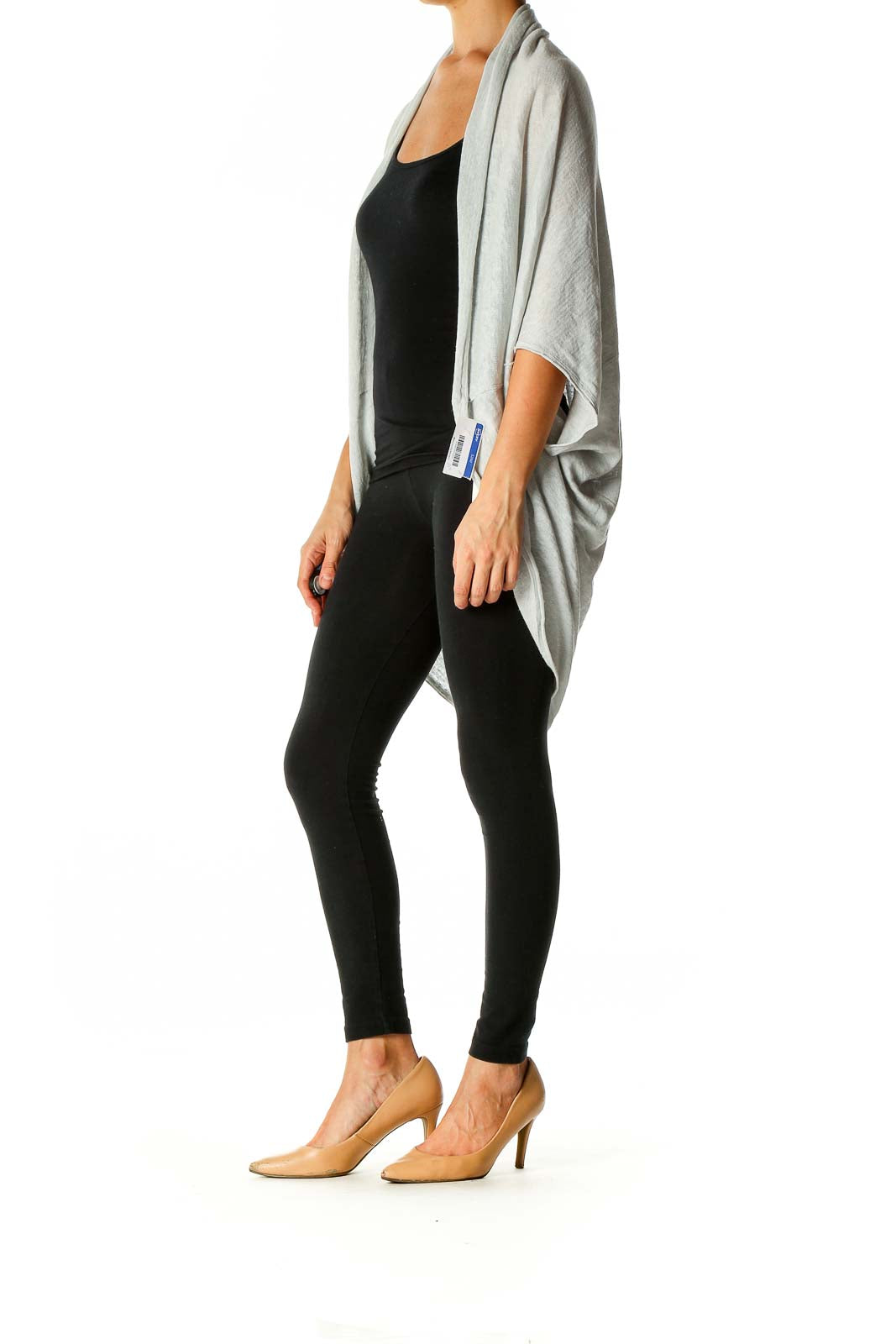 Gray Wrap Coverup