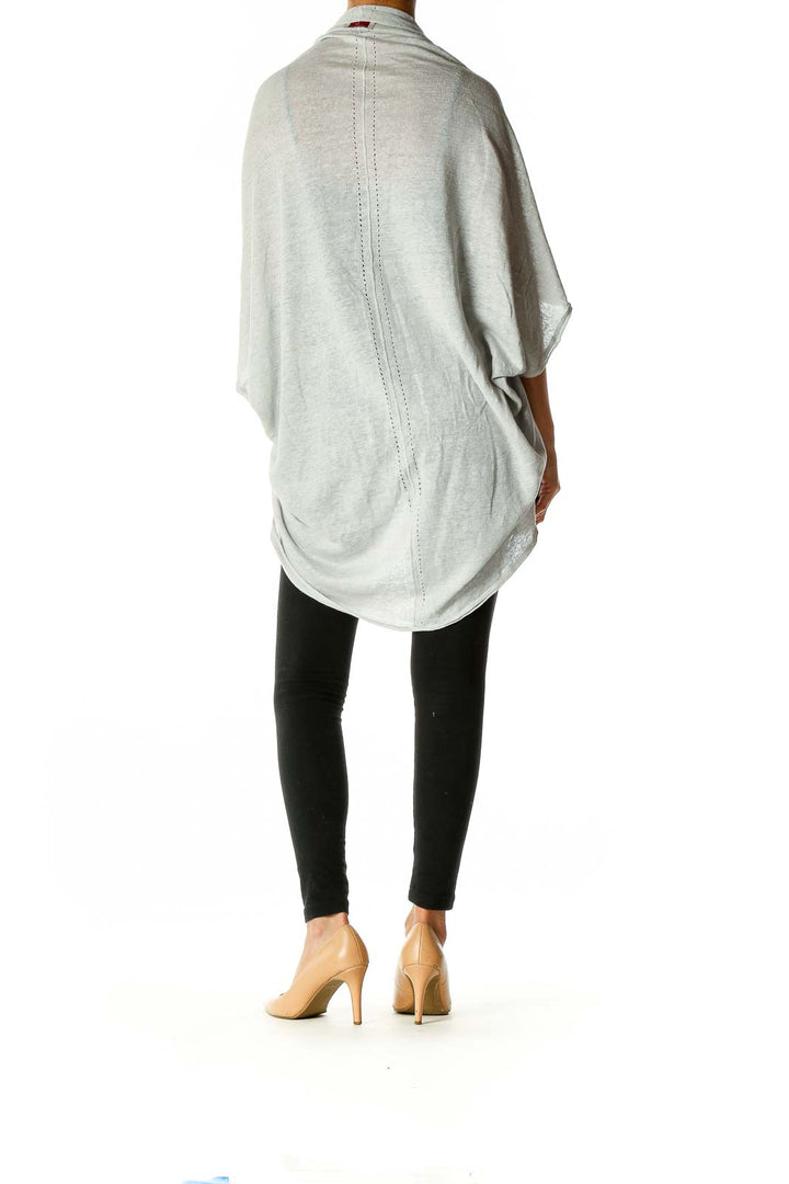 Gray Wrap Coverup