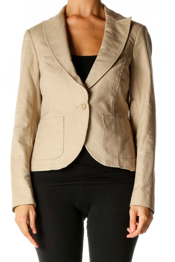 Beige Blazer