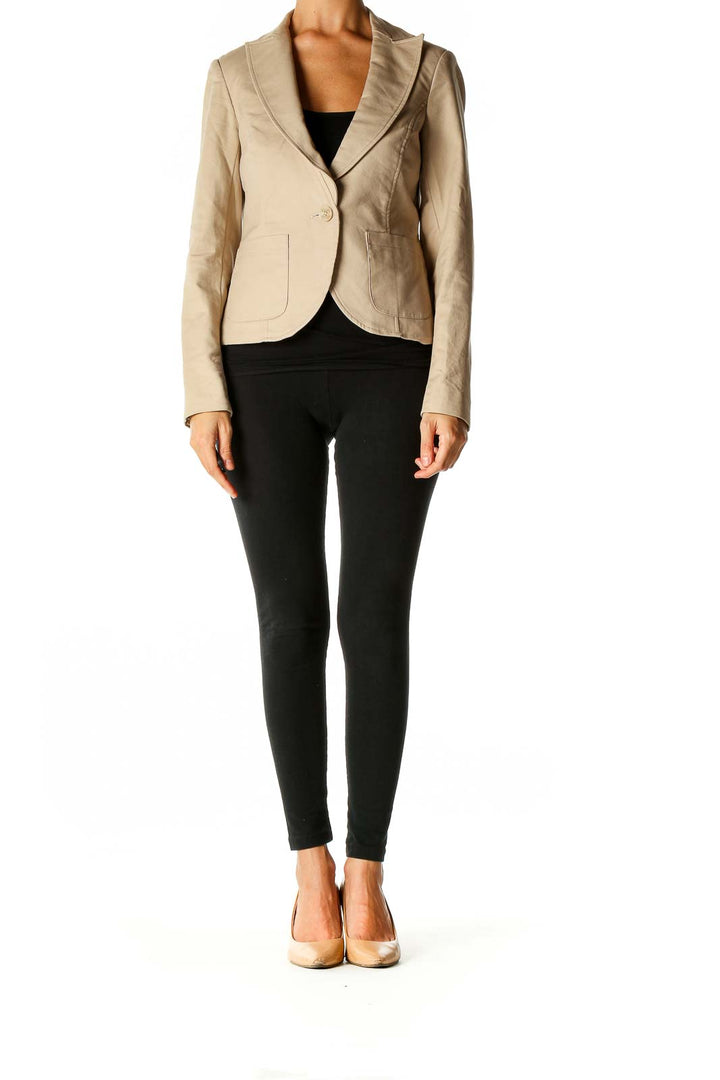 Beige Blazer