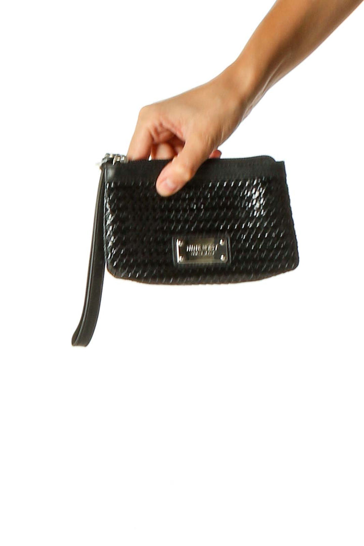 Black Wristlet Bag