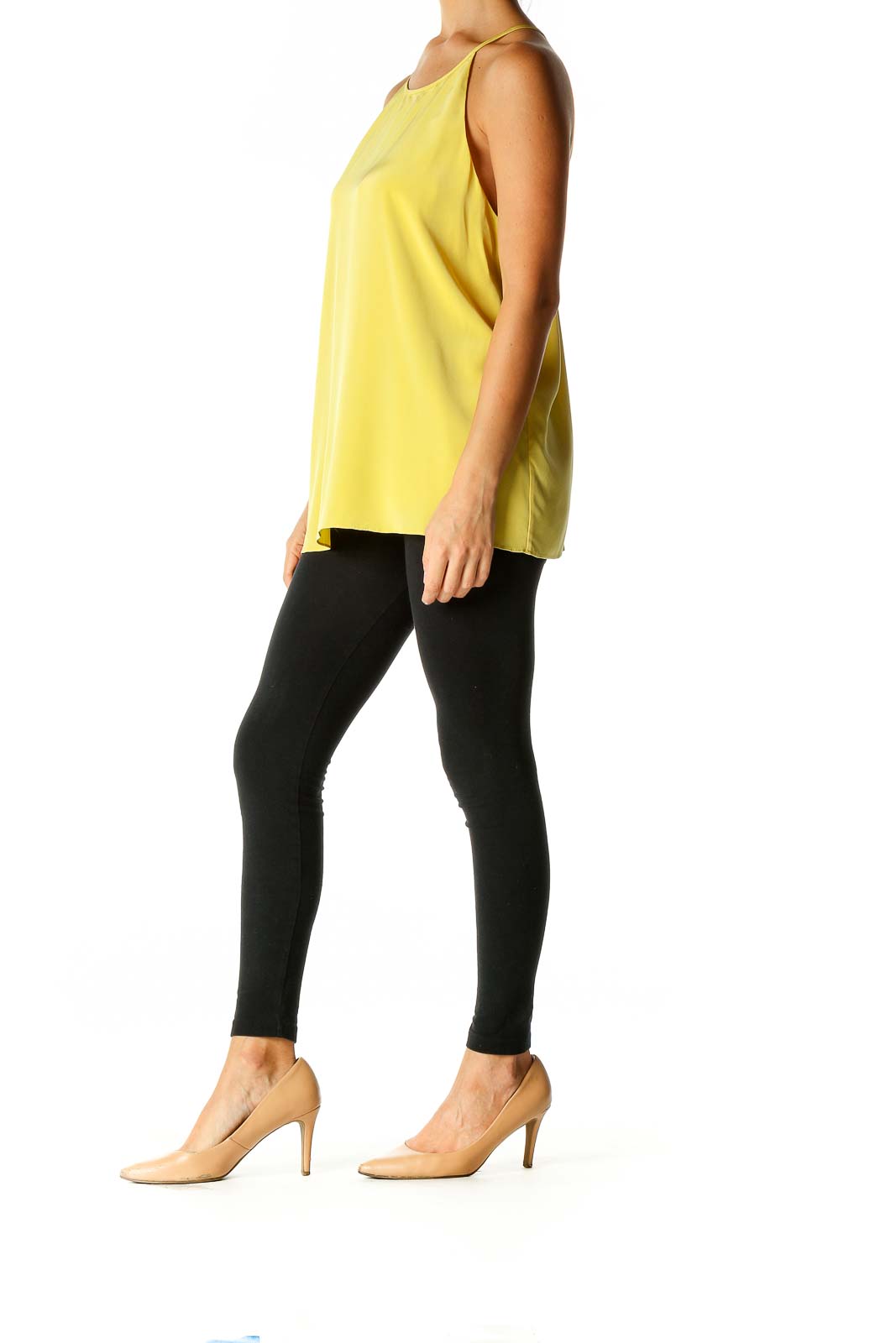 Yellow Solid Brunch Blouse