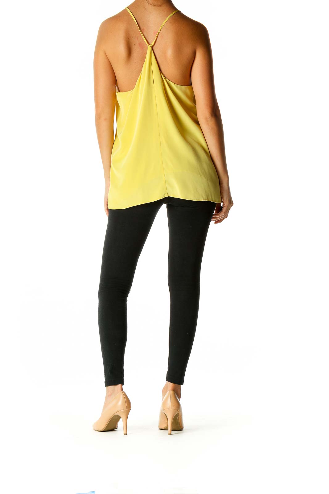 Yellow Solid Brunch Blouse