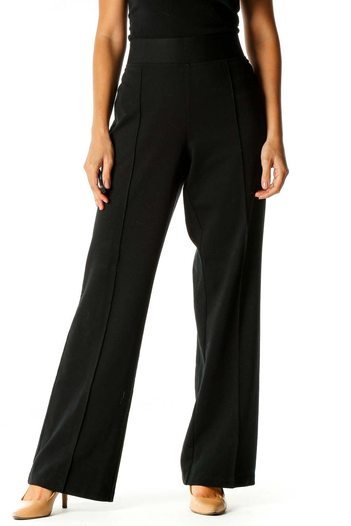 Black Retro Trousers