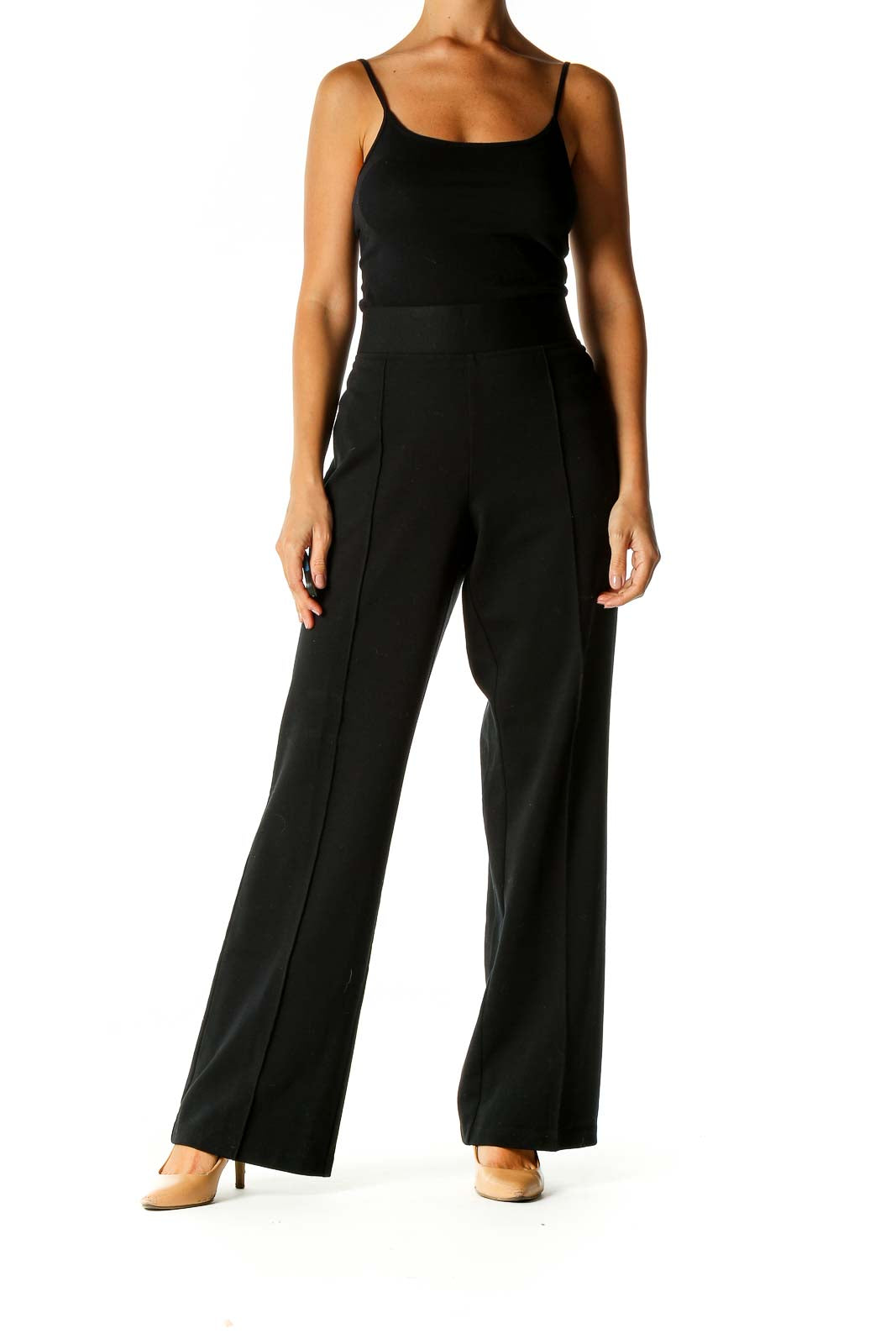 Black Retro Trousers