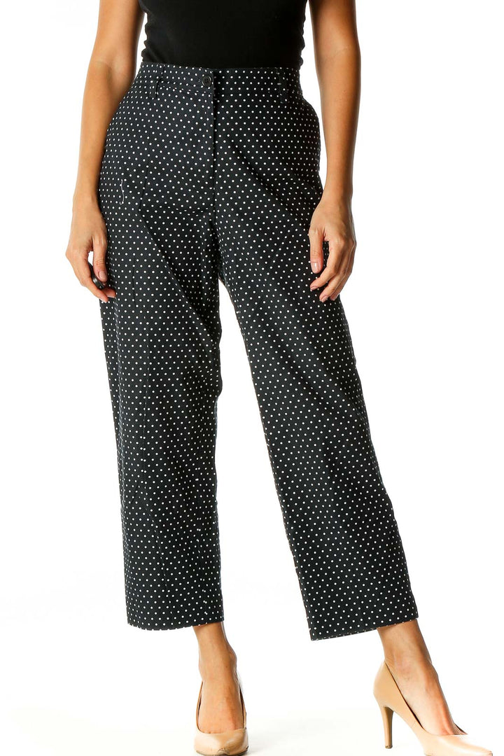 Black Retro Trousers