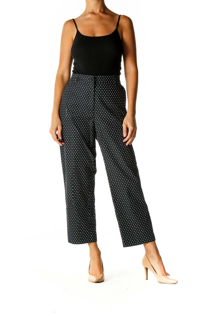 Black Retro Trousers