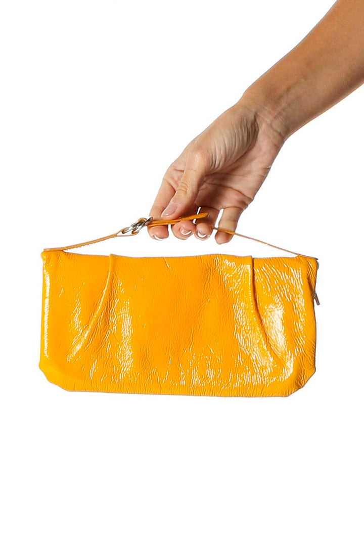 Orange Clutch Bag