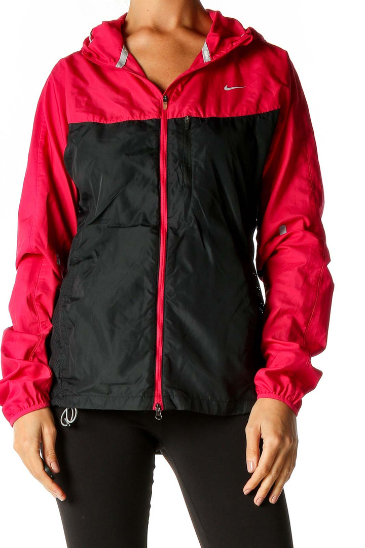 Black Windbreaker Jacket