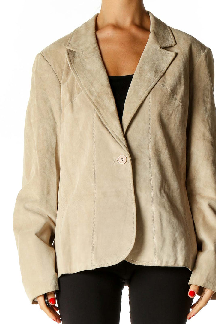 Beige Blazer