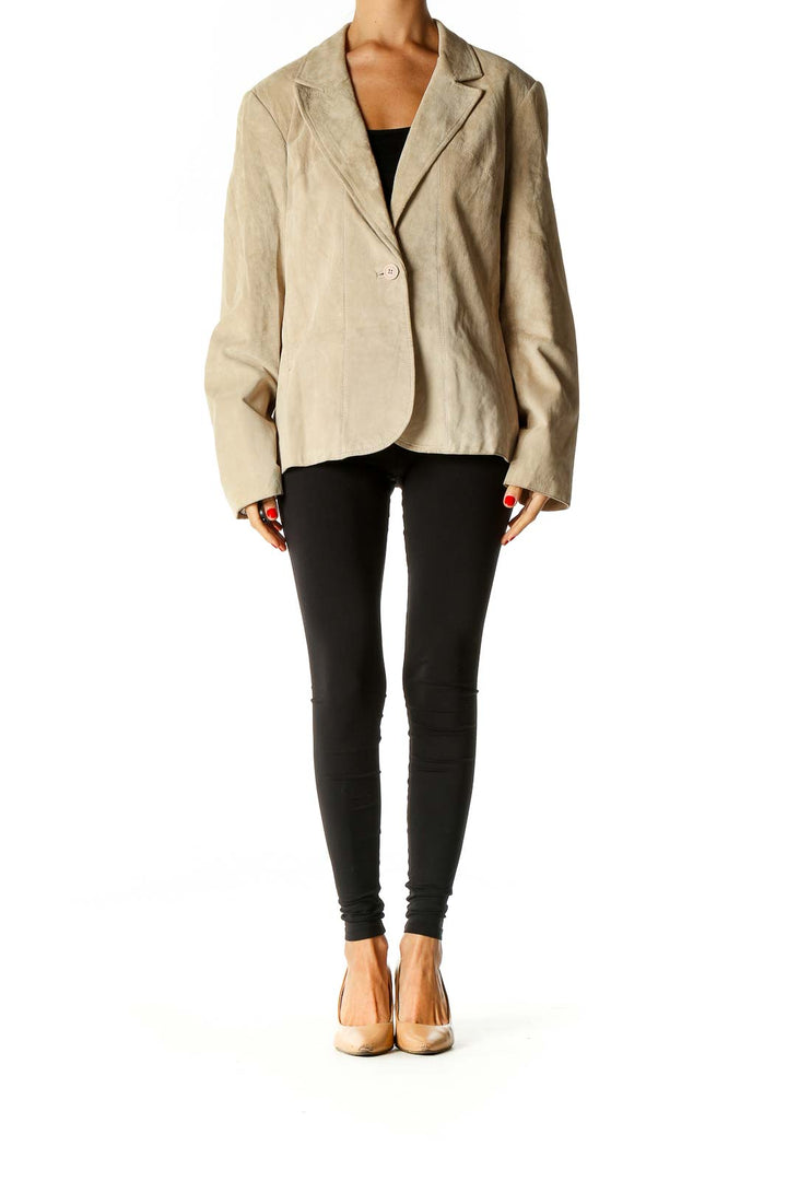 Beige Blazer