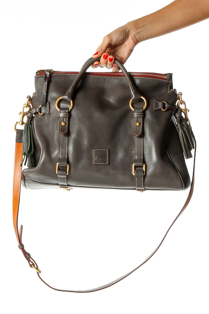 Brown Satchel Bag