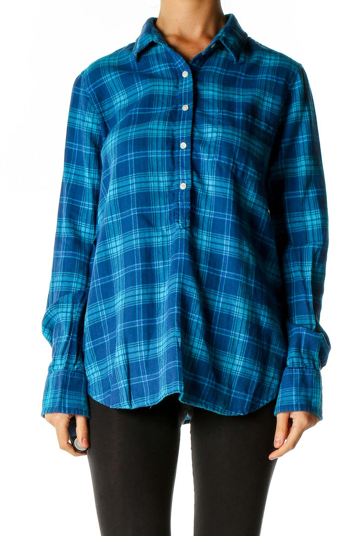 Blue Checkered Shirt