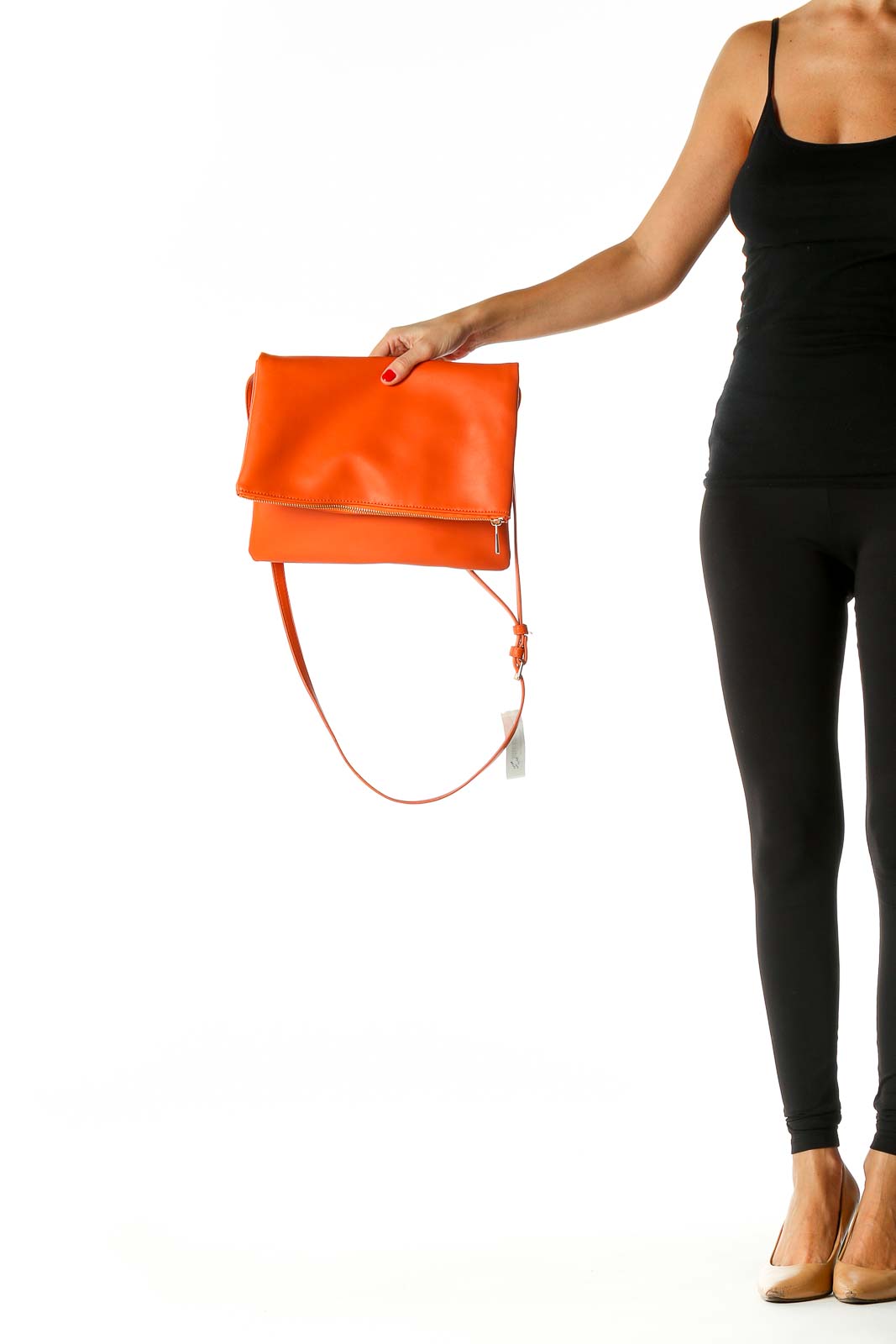 Orange Clutch Bag