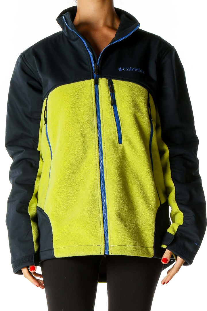 Yellow Windbreaker Jacket