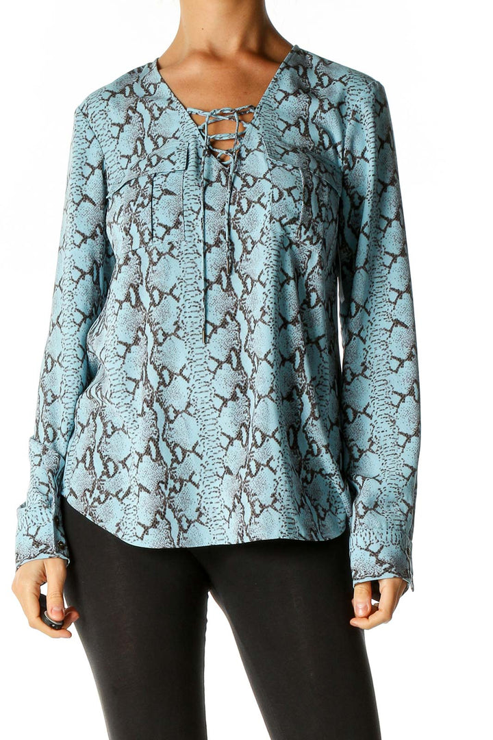 Blue Brunch Blouse