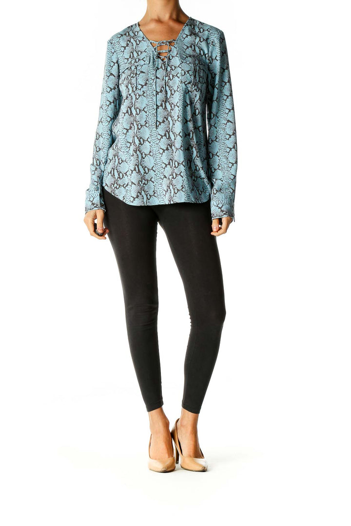 Blue Brunch Blouse