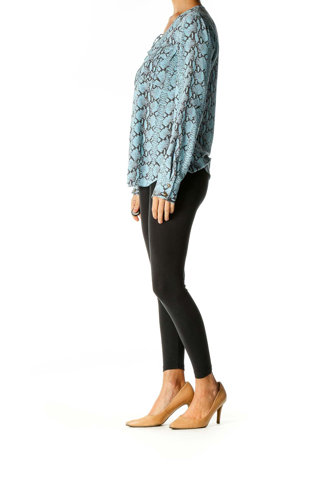 Blue Brunch Blouse