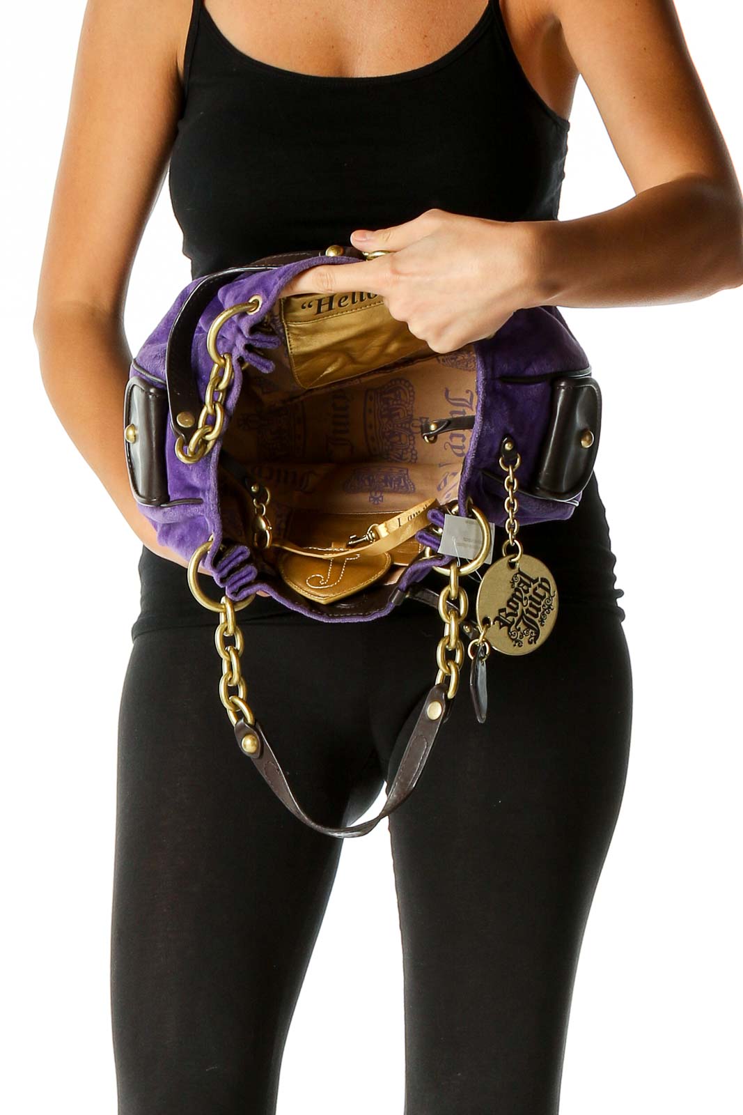 Purple Shoulder Bag