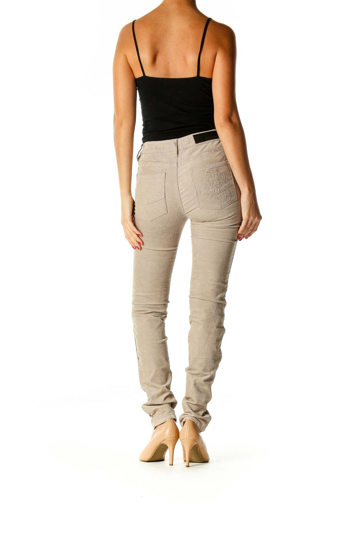 Beige Skinny Jeans