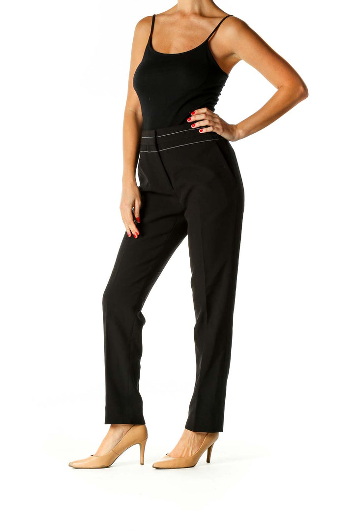 Black All Day Wear Trousers