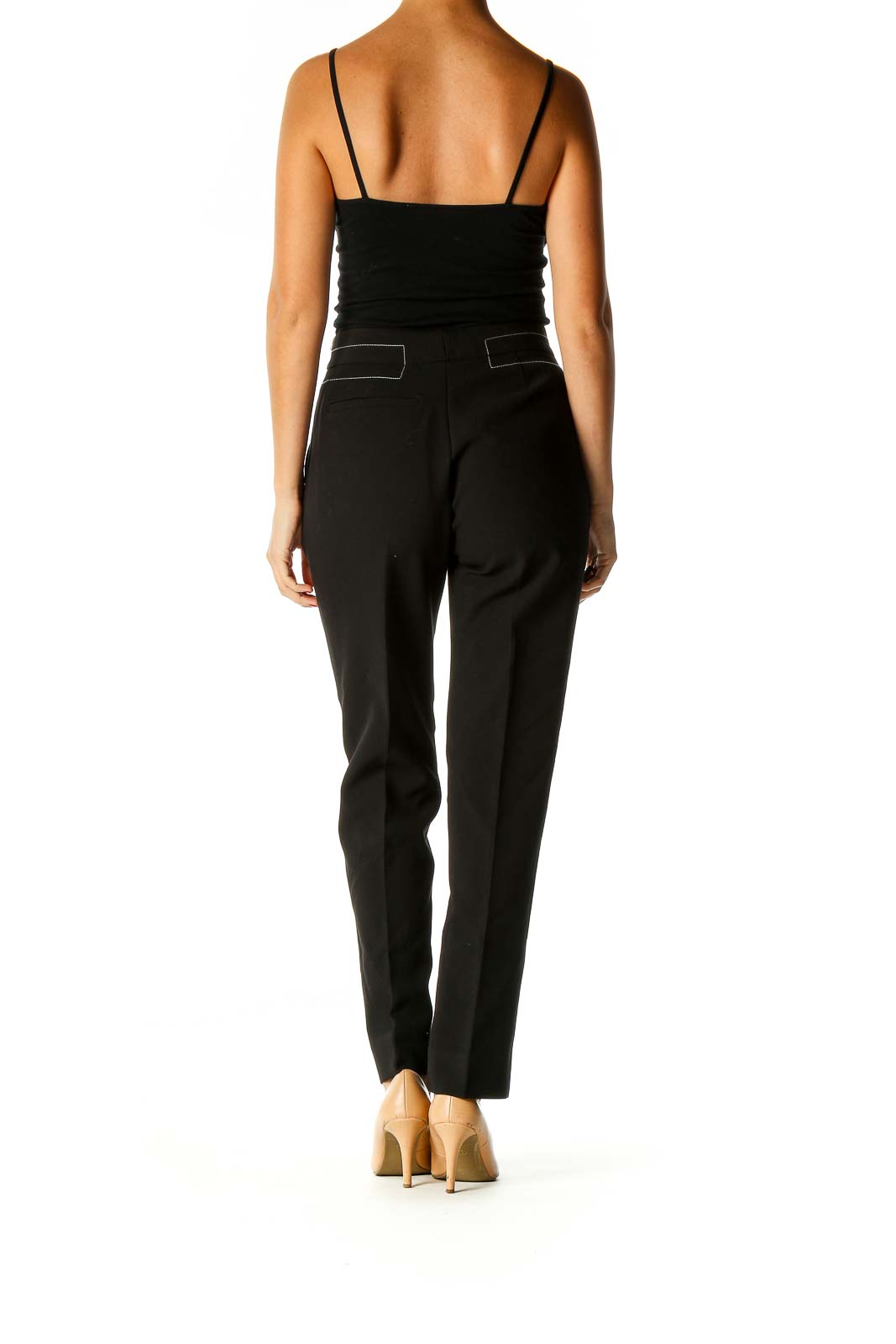 Black All Day Wear Trousers