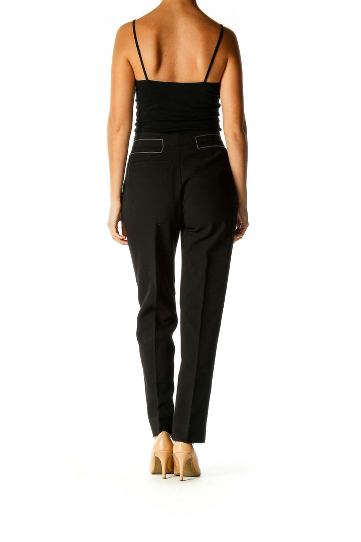 Black All Day Wear Trousers