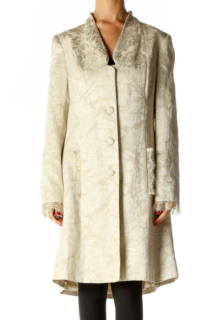 Beige Overcoat