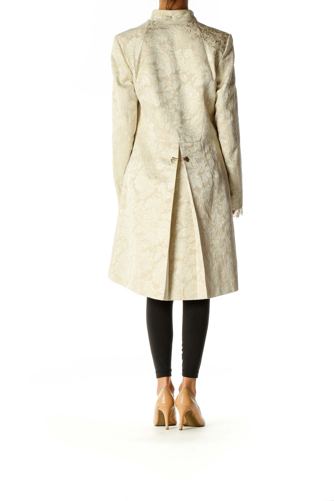 Beige Overcoat