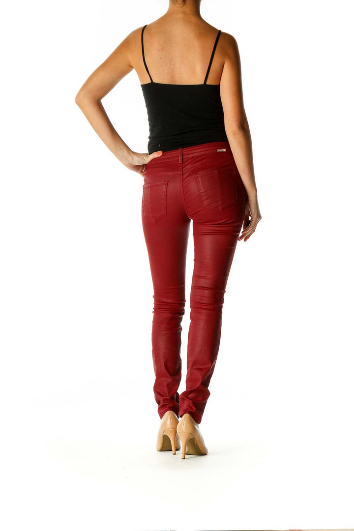 Red Skinny Jeans