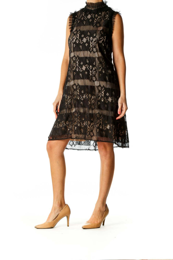 Black Lace Chic Dress