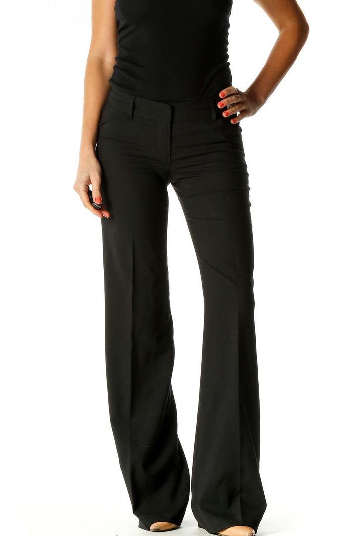 Black Classic Trousers