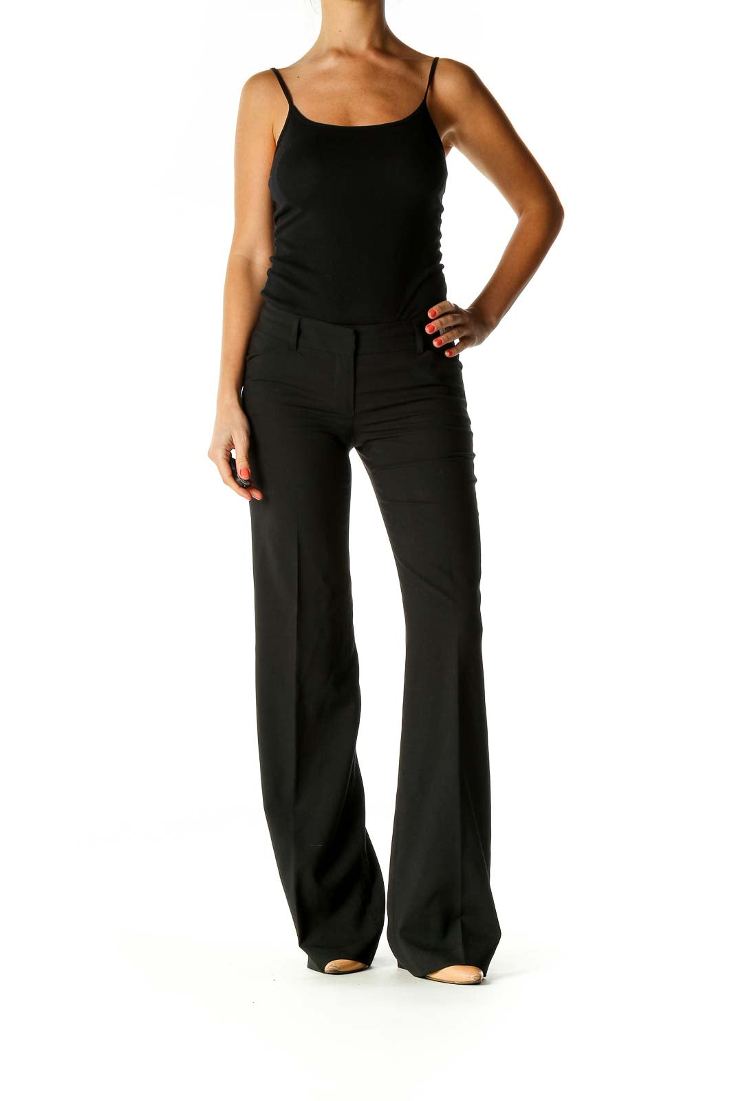 Black Classic Trousers