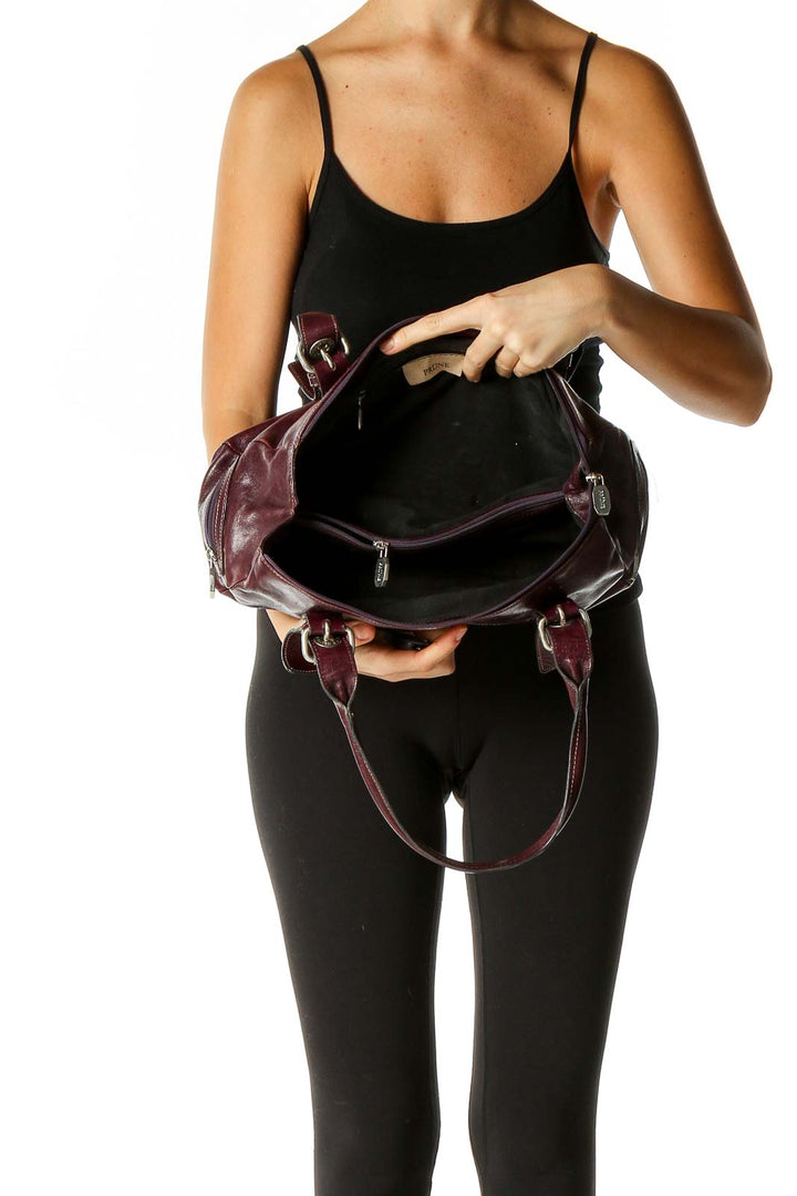 Purple Shoulder Bag