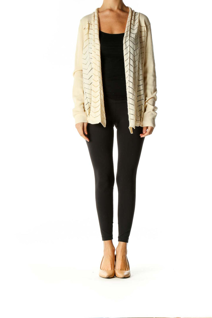 Beige Cardigan