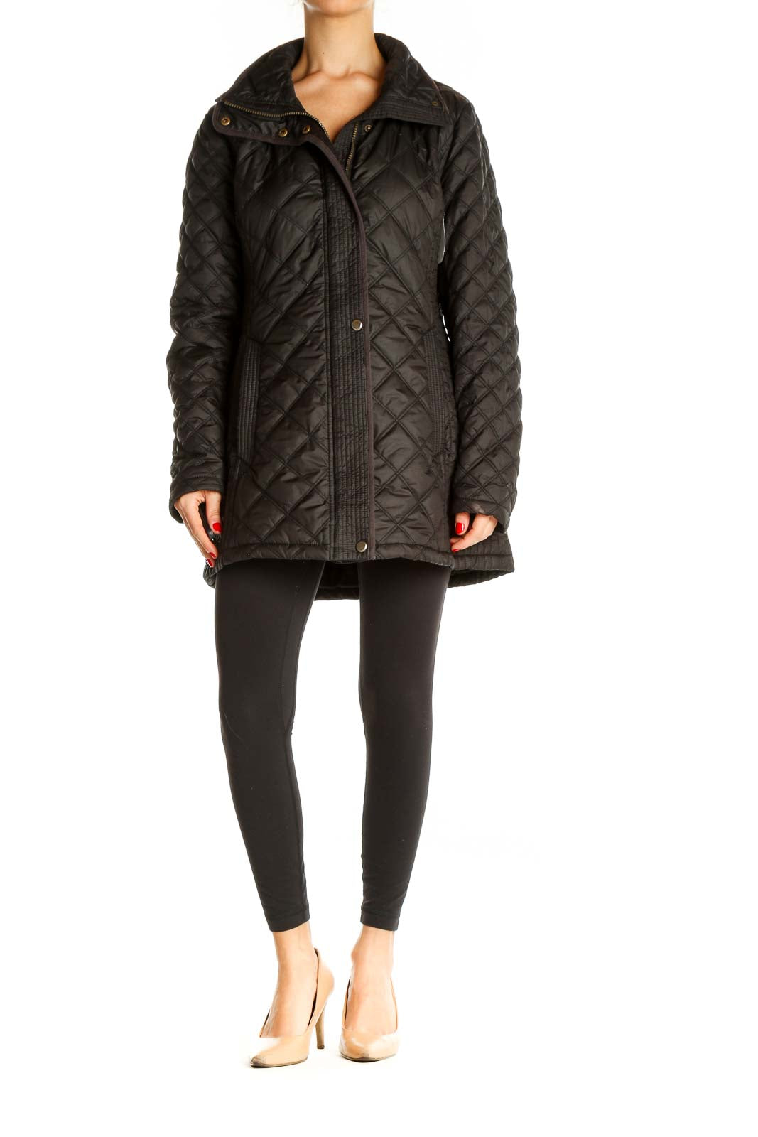 Black Quilted Jacket