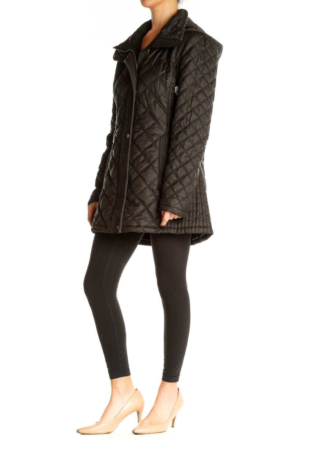 Black Quilted Jacket