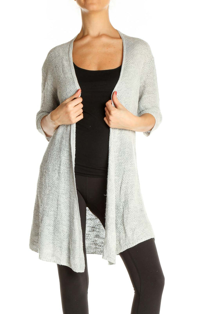 Gray Cardigan