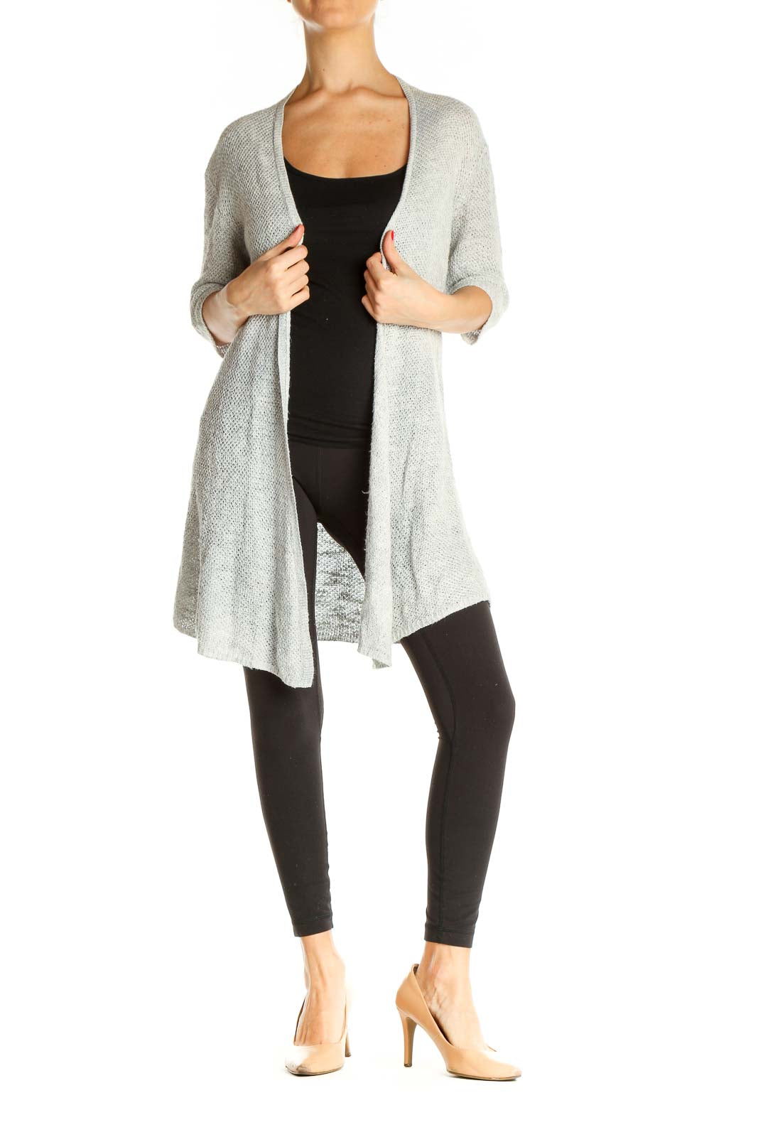 Gray Cardigan