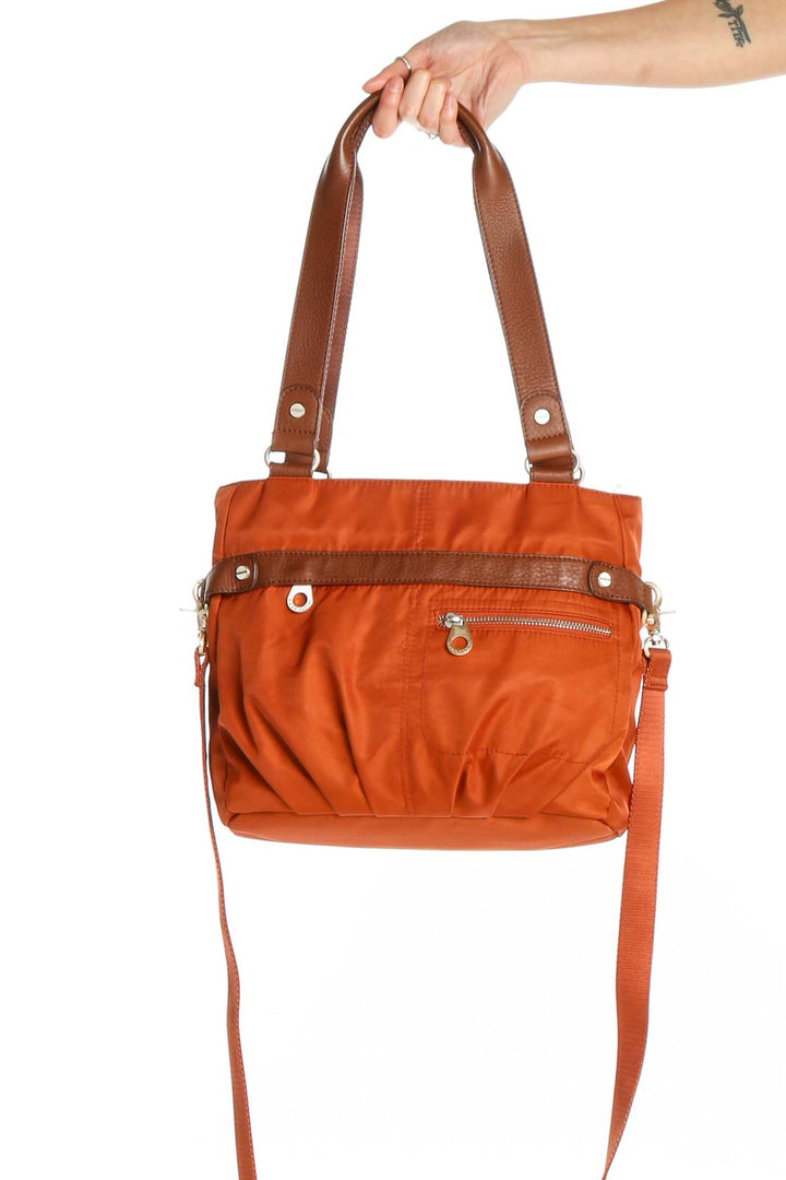 Orange Crossbody Bag