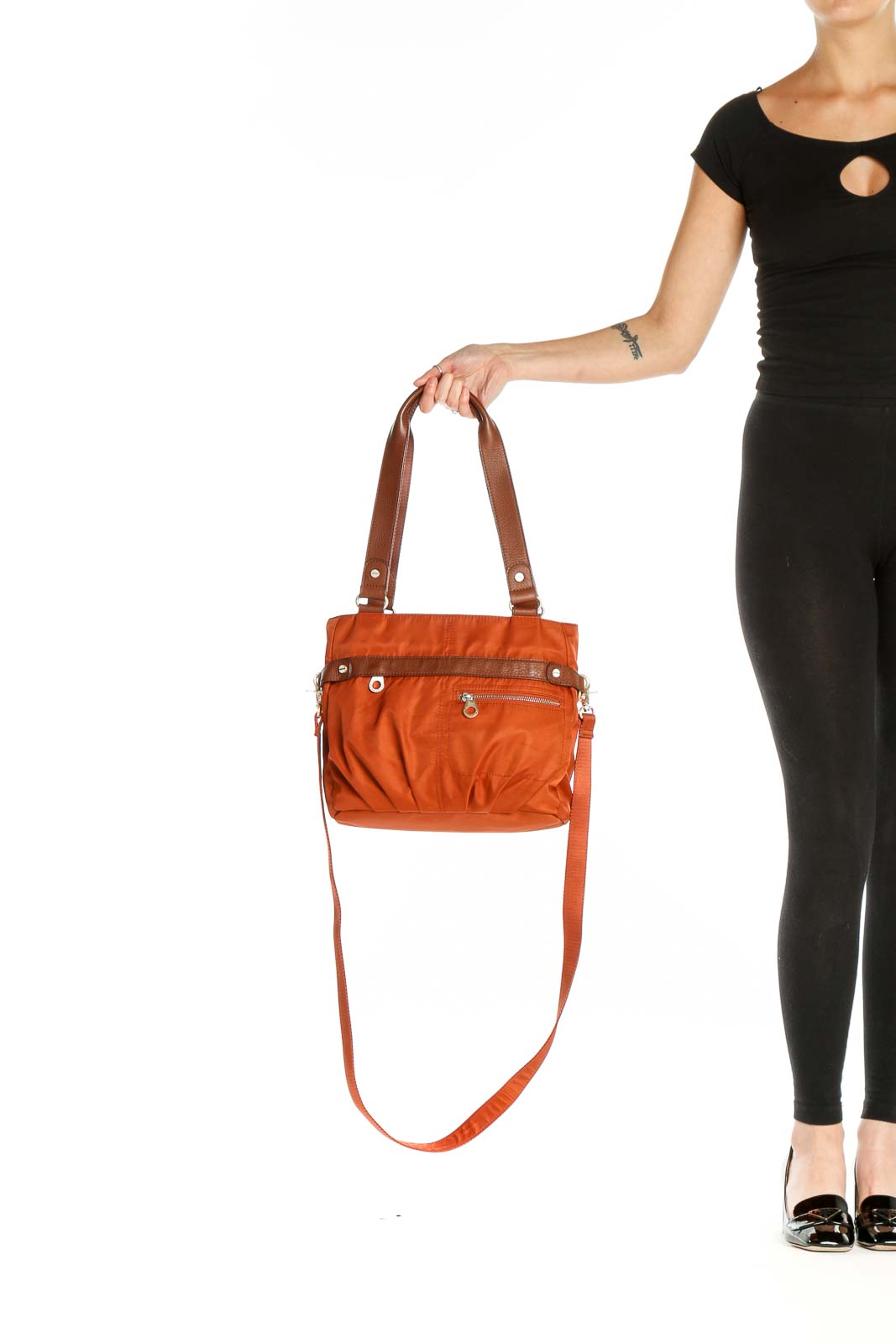 Orange Crossbody Bag