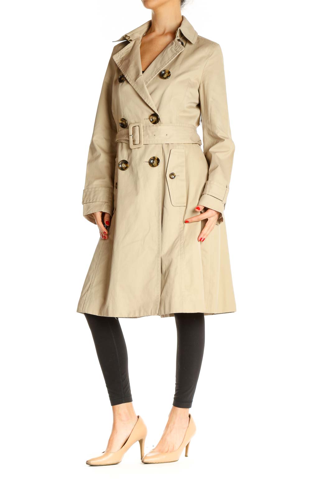 Beige Trenchcoat