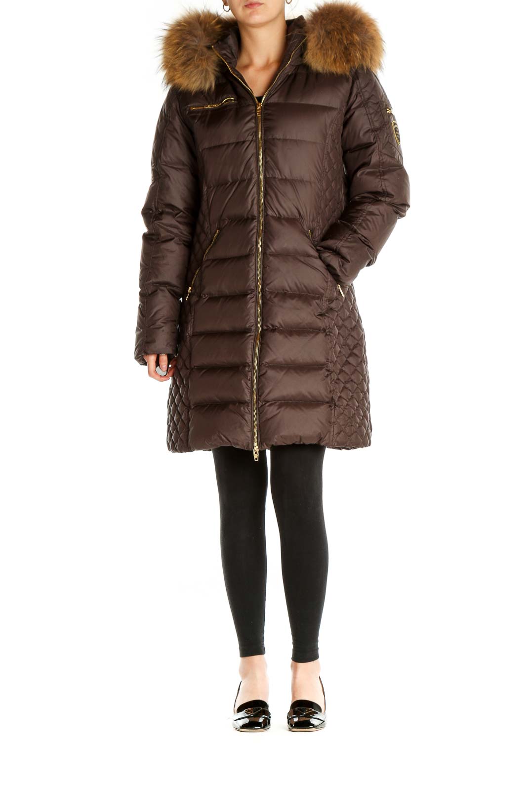 Brown Parka Coat